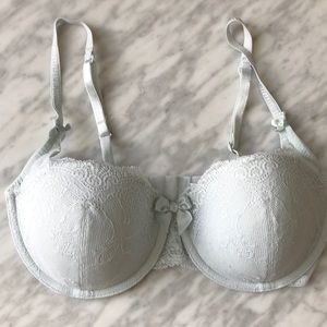 Mint green DKNY bra